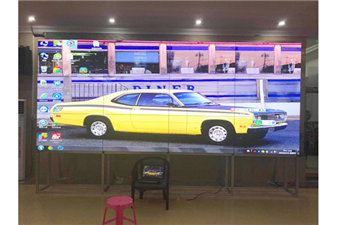 海南省?？谑心侈r(nóng)場(chǎng)拼接屏項(xiàng)目